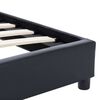 vidaXL Bedframe kunstleer zwart 100x200 cm