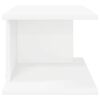 vidaXL Nachtkastje Wit 40 x 30 x 25 cm Bewerkt hout