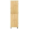 vidaXL Kast SKI HoningBruin 60 x 32 x 40 cm Massief grenenhout