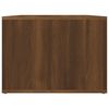 vidaXL Salontafel 80x50x36 cm bewerkt hout bruin eikenkleur