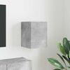 vidaXL TV Wandkast Wandgemonteerd Beton 30 x 31 x 40 cm Bewerkt hout