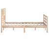 vidaXL Bedframe zonder matras massief hout 160x200 cm