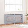 vidaXL Radiatorombouw 172x19x81,5 cm MDF antraciet