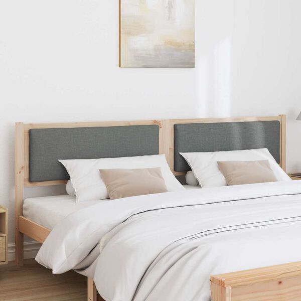 vidaXL Hoofdbord Anders Bruin 200 cm Massief grenenhout