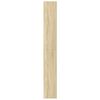 vidaXL Boekenkast 60x24x176 cm bewerkt hout sonoma eikenkleurig