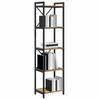 vidaXL Boekenkast Artisan Eiken 40 x 30 x 155 cm Bewerkt hout