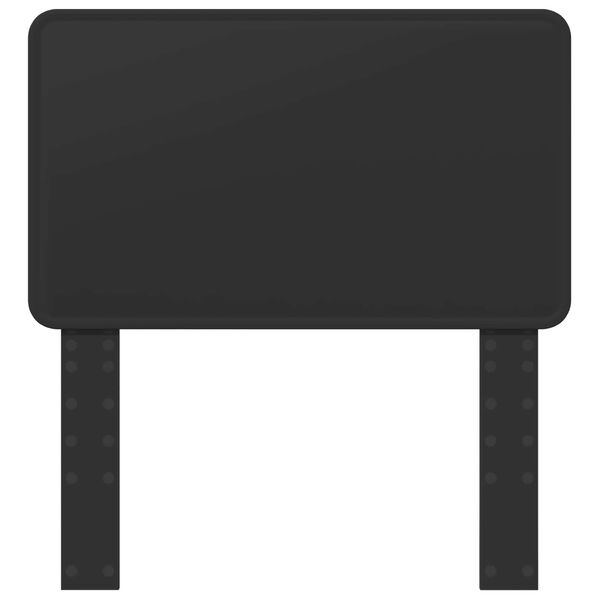 vidaXL Hoofdbord Zwart Eiken 75 cm Bewerkt hout