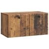 vidaXL Wandbeugel TV-kast 59,5 x 31 x 30 cm Oud hout Bewerkt hout