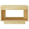 vidaXL Salontafel 50x50x33,5 cm massief grenenhout