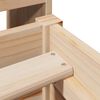 vidaXL Bedframe zonder matras massief grenenhout 90x200 cm