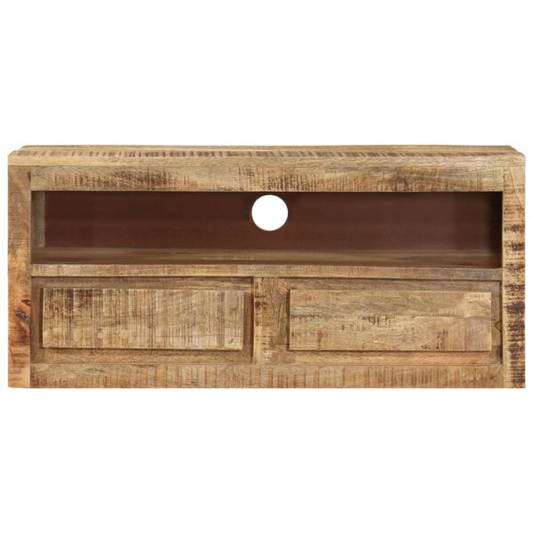 vidaXL Tv-meubels 2 st 88x30x40 cm massief mangohout