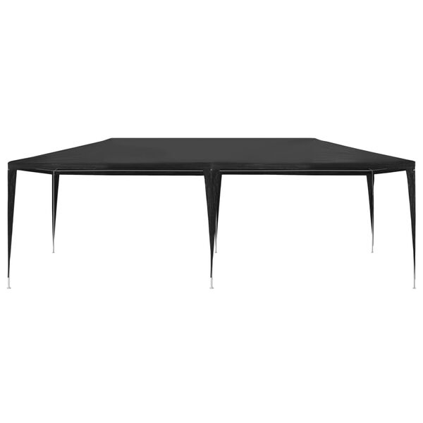 vidaXL Partytent 3x6 m PE antraciet