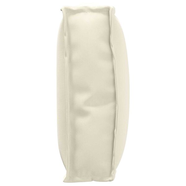 vidaXL Kussen Crème 60 x 40 x 12 cm Oxford Stof