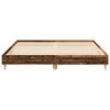 vidaXL Bedframe zonder matras 180x200 cm bewerkt hout oud hout