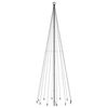 vidaXL Kerstboom met grondpin 732 LED's koudwit 500 cm