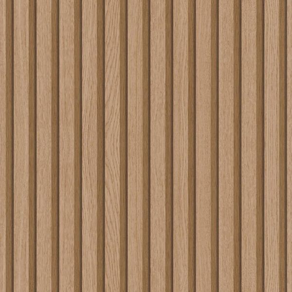 Noordwand Behang Botanica Wooden Slats bruin