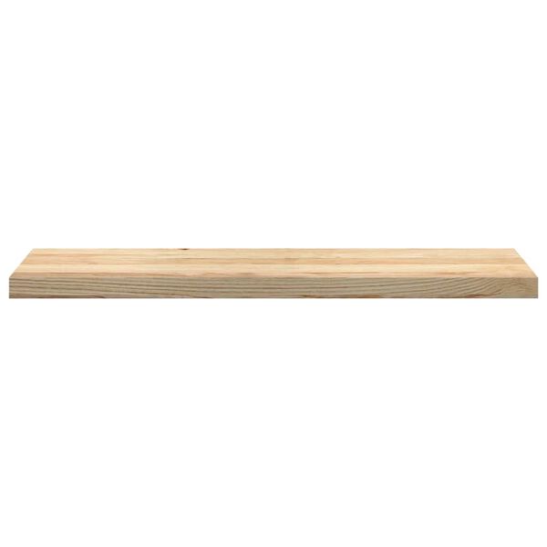 vidaXL Vensterbanken 2 st onbehandeld 100x25x2 cm massief eikenhout