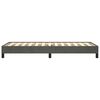 vidaXL Bedframe zonder matras 90x190 cm fluweel donkergrijs