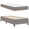 vidaXL Boxspringbed Taupe 80 x 200 cm Stof