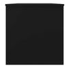 vidaXL Salontafel 102x50x52,5 cm bewerkt hout zwart