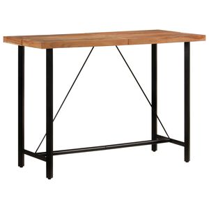 vidaXL Bartafel 150x70x107 cm massief acaciahout