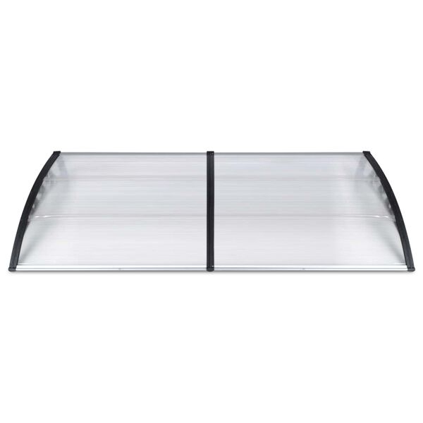 vidaXL Huif en Gazebos Zilver Kunststof