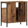 vidaXL Wastafelmeubel 60x30x60 cm spaanplaat oud hout