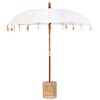 vidaXL Balinese parasol met basis 250 220 x 220 x 250 cm
