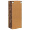 vidaXL TV Wandkast Oud Hout 40,5 x 30 x 102 cm Bewerkt hout