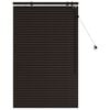 vidaXL Venetiaanse jaloezie Donkerbruin 75 x 130 cm 35 mm