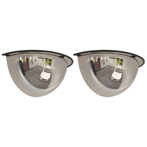 vidaXL Verkeersspiegel halve bol 2 st &Oslash; 40 cm acryl