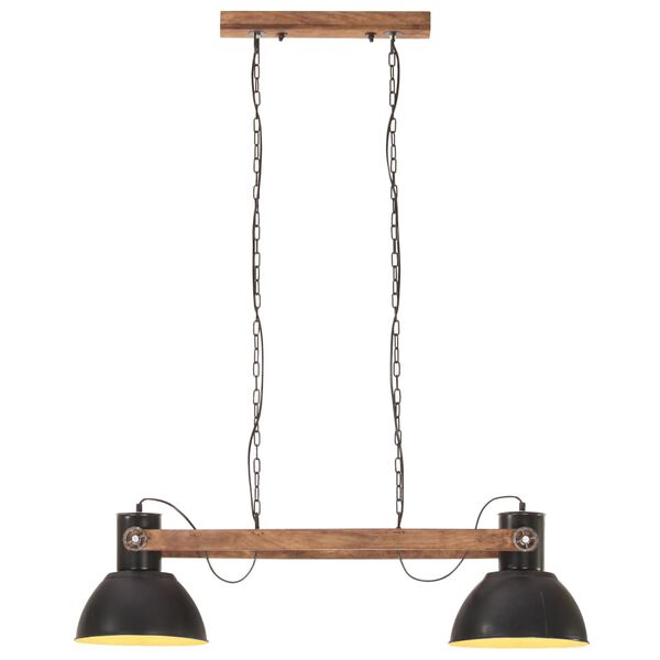 vidaXL Hanglamp industrieel 25 W E27 109 cm zwart