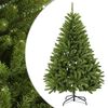 vidaXL Kunstmatige Inklapbare Kerstboom 120 cm PVC Lichtgroen