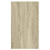 vidaXL Wandkast 75x35x60 cm bewerkt hout sonoma eikenkleurig