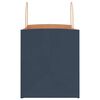 vidaXL Papieren zakken 50 st met hengsels 32x22x24 cm blauw