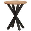 vidaXL Bijzettafel 48x48x56 cm massief acaciahout