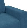 vidaXL Sofastoel Blauw 60 cm Fluweel