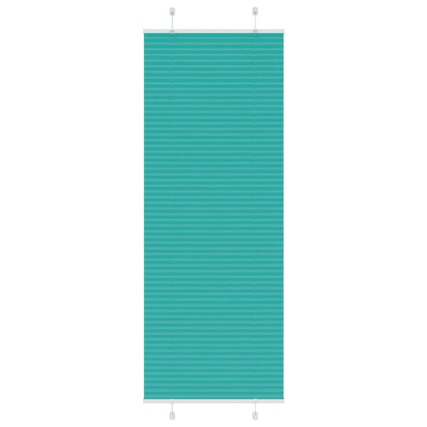 vidaXL Pliss&eacute; rolgordijn 70x200 cm stofbreedte 69,4 cm petrol groen