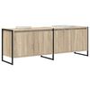 vidaXL TV-kast Sonoma 140 x 36 x 49.5 cm Bewerkt hout