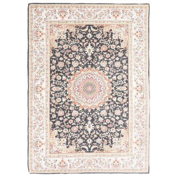 vidaXL Vloerkleed bedrukt wasbaar 160x230 cm polyester meerkleurig