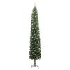 vidaXL Kunstkerstboom Groen 300 cm PVC en Staal en Kunststof