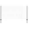 vidaXL zeshoekig gaasgek met palen 25 x 1,2 m PVC-Coated Staal Grijs