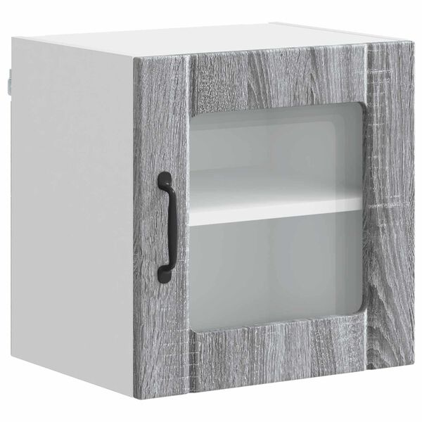 vidaXL Keukenkast Grijs Sonoma 40 x 31 x 40 cm Bewerkt hout