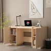 vidaXL Bureau 140x50x75 cm massief grenenhout