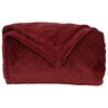 vidaXL Kleden 6 pcs Bordeaux Rood 150 x 200 cm Fleece