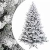 vidaXL Kunstmatige Inklapbare Kerstboom 150 cm PVC en Metaal