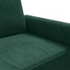 vidaXL Fauteuil 60 cm fluweel donkergroen