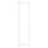 vidaXL Handdoekenrek 23x18x90 cm massief grenenhout wit