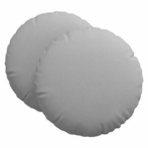 vidaXL Zitkussens 2 pcs Wolkengrijs &Oslash;80 x 29 cm Stof