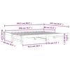 vidaXL Slaapbank uitschuifbaar 2x(80x200) cm massief grenenhout